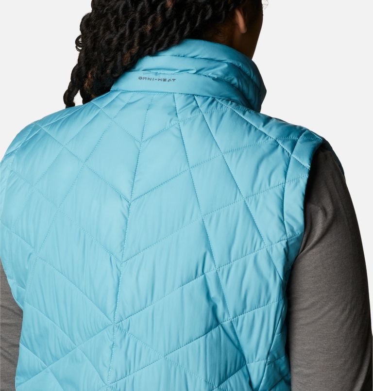 Women's Columbia Heavenly Vest Turquoise | Plus Size CA-FL3C4